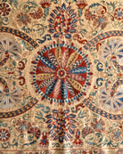 Hand Stitched All Silk Suzani (CSSU241922| 61 x 80 1/2") Suzani Aziz Suzani 