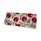 Hand Stitched Suzani Clutch From Uzbekistan (#7924 | 5 1/4 x 12") Clutch Bag Fergana Aziz 