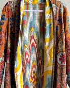 Hand-Stitched Suzani Coat from Uzbekistan (#CSSU49125) Coat Aziz Suzani 
