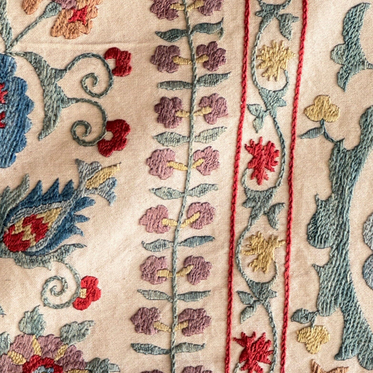 Hand Stitched Suzani (CSSU011524 | 60x68