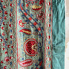 Hand Stitched Suzani (CSSU013524 |88x120") Suzani Aziz Suzani 