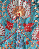 Hand Stitched Suzani (CSSU061323 | 84 x 108") Suzani Aziz Suzani 