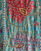 Hand Stitched Suzani (CSSU061323 | 84 x 108") Suzani Aziz Suzani 