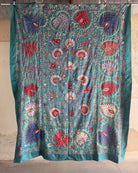 Hand Stitched Suzani (CSSU061323 | 84 x 108") Suzani Aziz Suzani 
