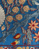 Hand Stitched Suzani (CSSU061423 | 82 x 108") Suzani Aziz Suzani 