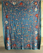 Hand Stitched Suzani (CSSU061423 | 82 x 108") Suzani Aziz Suzani 