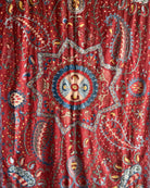 Hand Stitched Suzani (CSSU061523 | 120 x 108") Suzani Aziz Suzani 