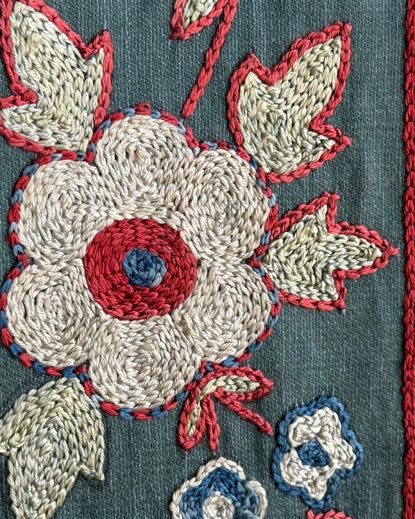 Hand Stitched Suzani (CSSU070124 | 67 x 102