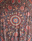 Hand Stitched Suzani (CSSU071823 | 120 x 102") Suzani Aziz Suzani 