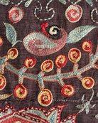 Hand Stitched Suzani (CSSU071823 | 120 x 102") Suzani Aziz Suzani 