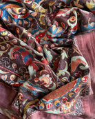 Hand Stitched Suzani (CSSU071823 | 120 x 102") Suzani Aziz Suzani 