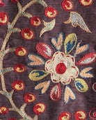 Hand Stitched Suzani (CSSU071823 | 120 x 102") Suzani Aziz Suzani 