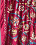 Hand Stitched Suzani (CSSU072123 | 104 x 128") Suzani Aziz Suzani 