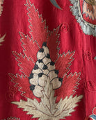 Hand Stitched Suzani (CSSU072123 | 104 x 128") Suzani Aziz Suzani 