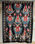 Hand Stitched Suzani (CSSU081624 | 64 x 84") Suzani Aziz Suzani 