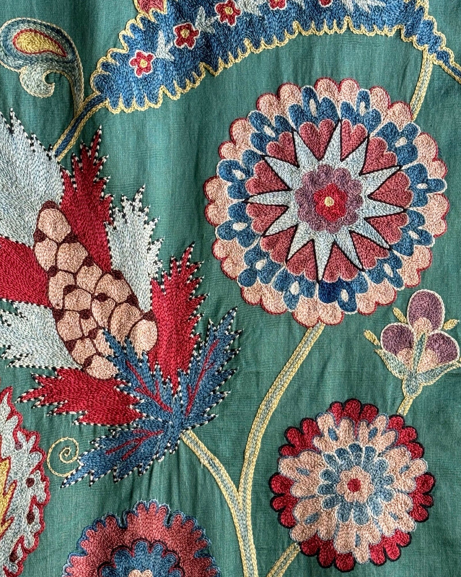 Hand Stitched Suzani (CSSU081824 | 63 x 86