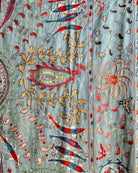 Hand Stitched Suzani (CSSU082224 | 63 x 82") Suzani Aziz Suzani 