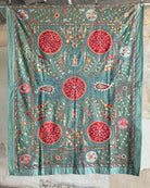 Hand Stitched Suzani (CSSU082524 | 63 x 82") Suzani Aziz Suzani 