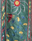 Hand Stitched Suzani (CSSU082524 | 63 x 82") Suzani Aziz Suzani 