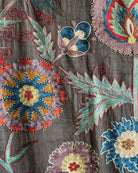 Hand Stitched Suzani (CSSU082824 | 63 x 86") Suzani Aziz Suzani 