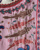 Hand Stitched Suzani (CSSU083724 | 63 x 82") Suzani Aziz Suzani 