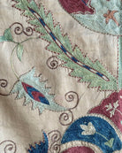 Hand Stitched Suzani (CSSU083824 | 64 x 88") Suzani Aziz Suzani 