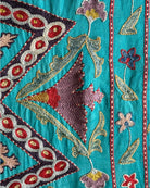 Hand Stitched Suzani (CSSU086124 | 65 x 97 1/2") Suzani Aziz Suzani 