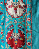 Hand Stitched Suzani (CSSU086124 | 65 x 97 1/2") Suzani Aziz Suzani 