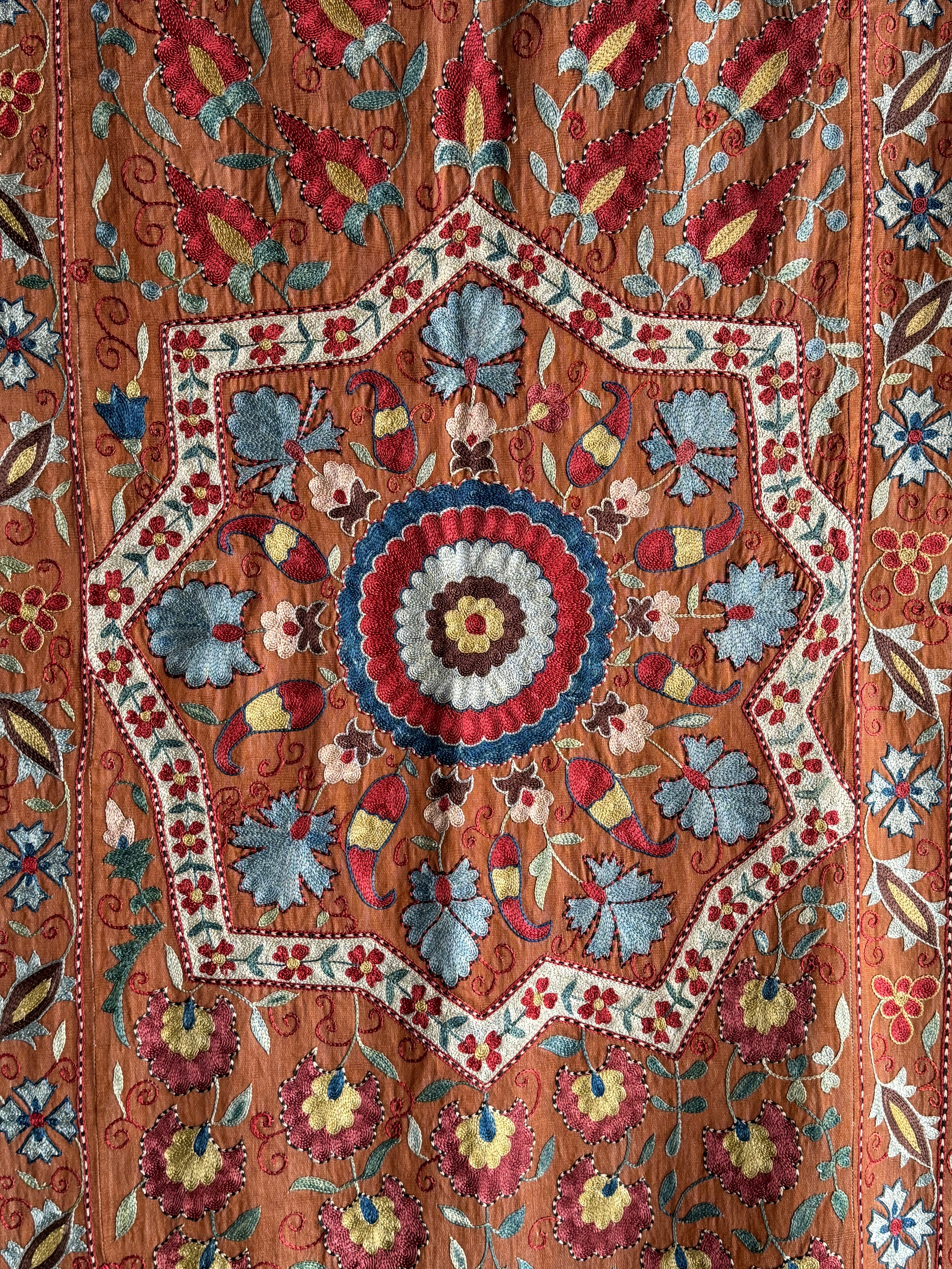 Hand Stitched Suzani (CSSU086324 | ") Suzani Aziz Suzani 