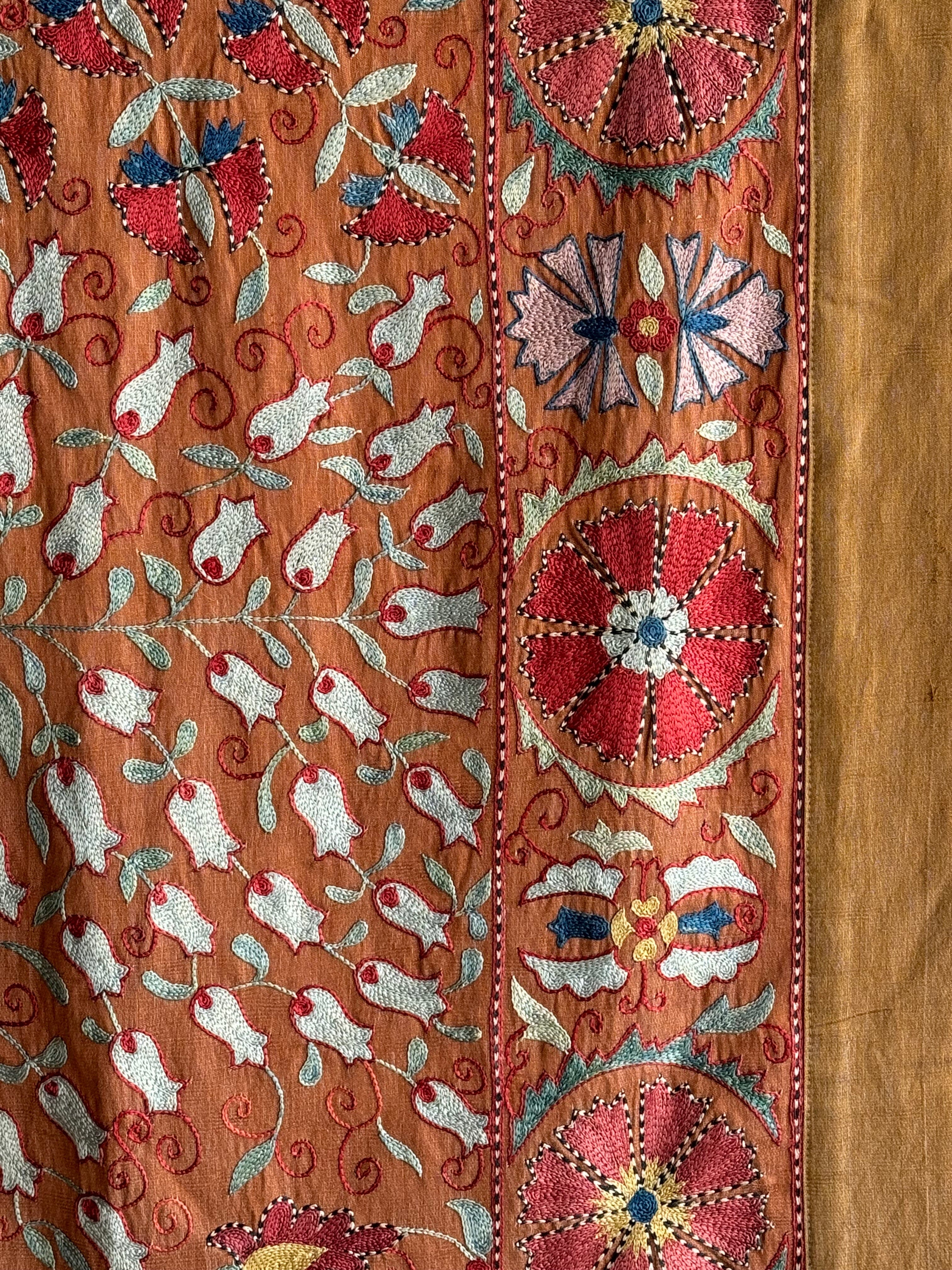 Hand Stitched Suzani (CSSU086324 | ") Suzani Aziz Suzani 