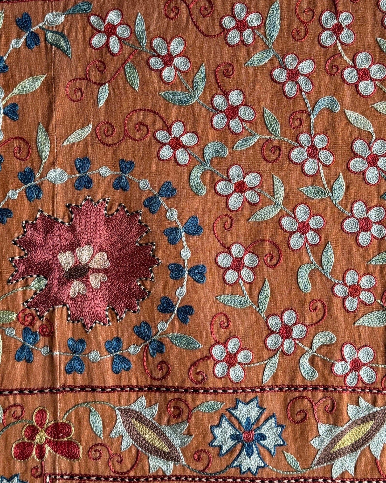 Hand Stitched Suzani (CSSU086324 | ") Suzani Aziz Suzani 