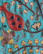 Hand Stitched Suzani (CSSU087924 | 80 x 107.5") Suzani Aziz Suzani 