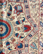Hand Stitched Suzani (CSSU210921 | 80 x 102") Suzani Aziz Suzani 