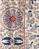 Hand Stitched Suzani (CSSU210921 | 80 x 102") Suzani Aziz Suzani 