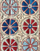 Hand Stitched Suzani (CSSU210921 | 80 x 102") Suzani Aziz Suzani 