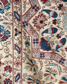 Hand Stitched Suzani (CSSU210921 | 80 x 102") Suzani Aziz Suzani 