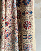 Hand Stitched Suzani (CSSU210921 | 80 x 102") Suzani Aziz Suzani 
