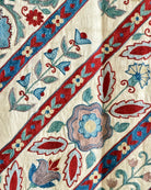 Hand Stitched Suzani (CSSU211621 | 60 x 85") Suzani Aziz Suzani 
