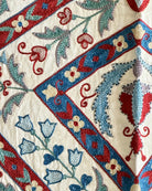 Hand Stitched Suzani (CSSU211621 | 60 x 85") Suzani Aziz Suzani 