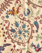 Hand Stitched Suzani (CSSU212521 | 62 x 79") Suzani Aziz Suzani 