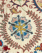 Hand Stitched Suzani (CSSU212521 | 62 x 79") Suzani Aziz Suzani 