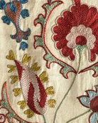 Hand Stitched Suzani (CSSU212521 | 62 x 79") Suzani Aziz Suzani 