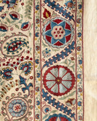 Hand Stitched Suzani (CSSU212521 | 62 x 79") Suzani Aziz Suzani 