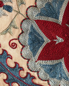 Hand Stitched Suzani (CSSU212521 | 62 x 79") Suzani Aziz Suzani 