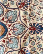 Hand Stitched Suzani (CSSU220422 | 61 1/2 x 93") Suzani Aziz Suzani 