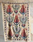 Hand Stitched Suzani (CSSU220722 | 61 x 82") Suzani Aziz Suzani 