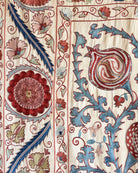 Hand Stitched Suzani (CSSU221322| 62 x 78") Suzani Aziz Suzani 