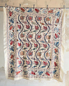 Hand Stitched Suzani (CSSU221922| 62 x 75 1/2") Suzani Aziz Suzani 