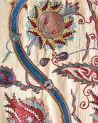 Hand Stitched Suzani (CSSU221922| 62 x 75 1/2") Suzani Aziz Suzani 
