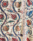 Hand Stitched Suzani (CSSU221922| 62 x 75 1/2") Suzani Aziz Suzani 